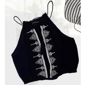 🎉HP🎉House of Harlow 1960 Goddard Aztec Top